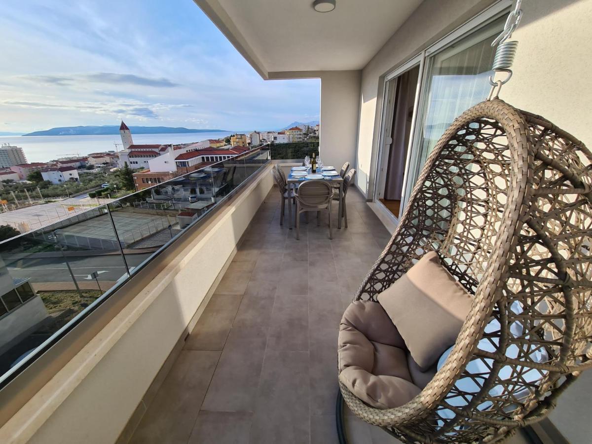 Mariposa Makarska 83M2 New Apartment With Garage Eksteriør bilde