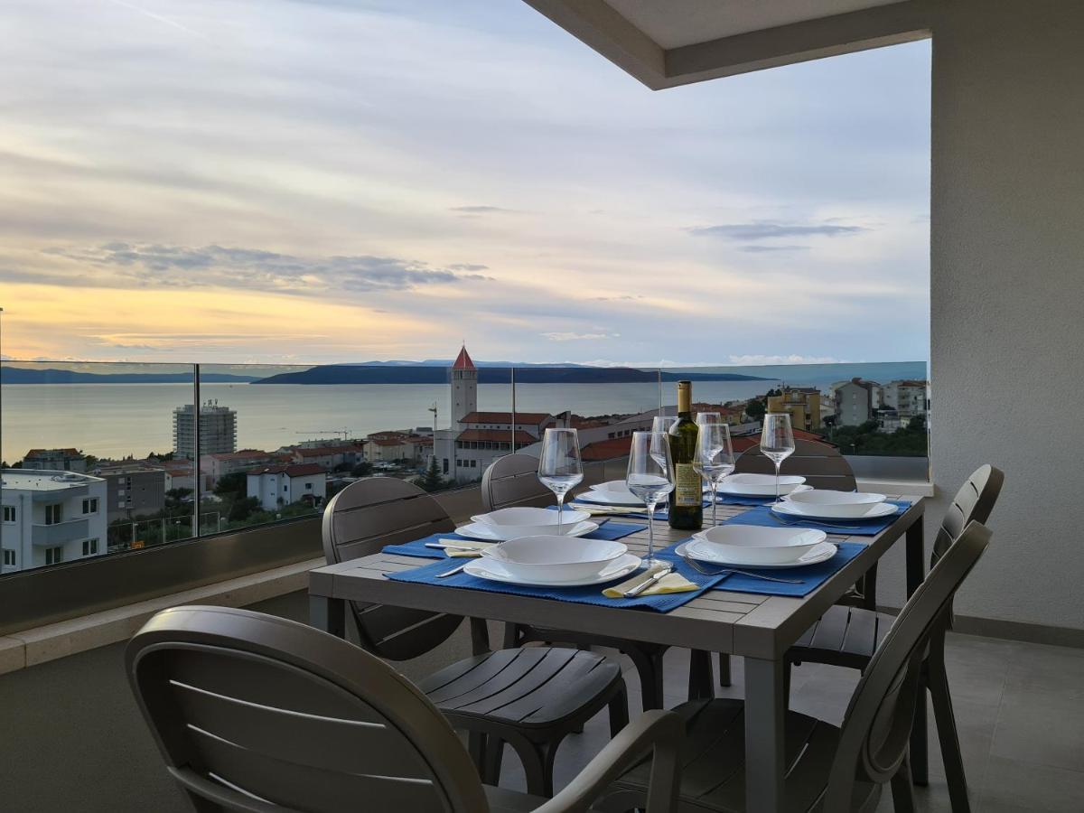 Mariposa Makarska 83M2 New Apartment With Garage Eksteriør bilde